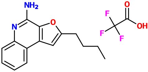 (图片) MC004703 2-Butylfuro[2,3-c]quinolin-4-amine TFA salt